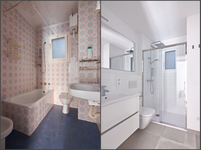 Renovated Bathroom Spaces